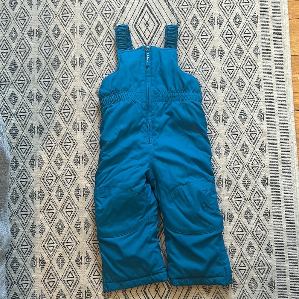 Kids Blue Snow Bib